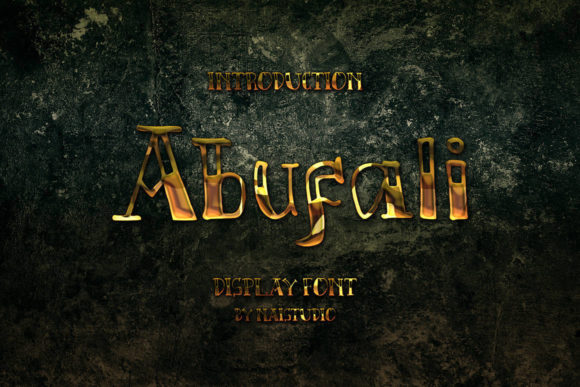 Abufali: The Playful Display Font for Your Brand