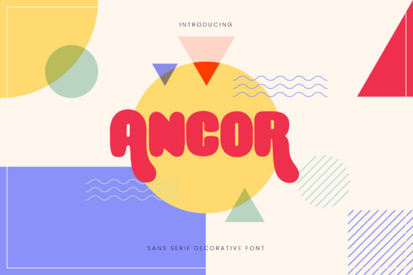Ancor: The Chunky Display Font for Bold Marketing