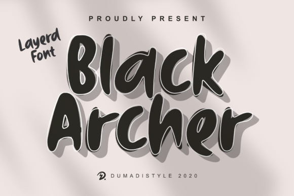 Black Archer: A Bold Display Font for Your Brand