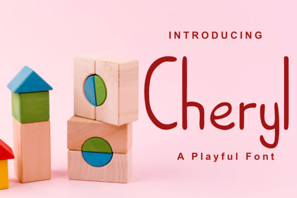 Cheryl: A Playful Display Font for Branding