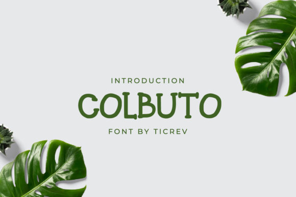 Colbuto: A Cute Display Font for Small Business Branding