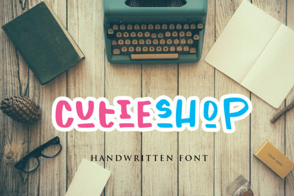 Cutie Shop: A Neat Display Font for Modern Branding