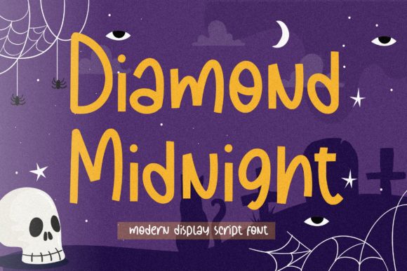 Diamond Midnight: A Bold Display Font for Branding