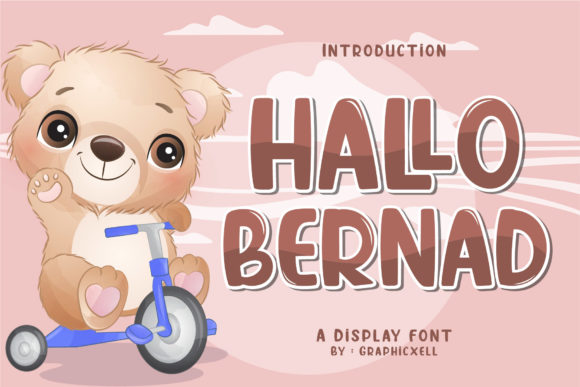 Hallo Bernad: A Versatile Display Font for Marketers