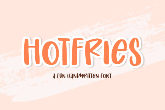 Hotfries: A Playful Display Font for Web Design