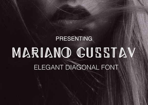 Mariano Gusstav: A Modern Display Font for Editorial Design