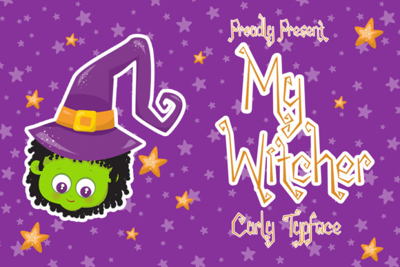 My Witcher Font: A Quirky Display Typeface for Web Design