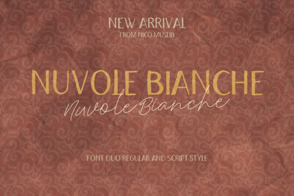 Nuvole Bianche: The Premium Display Font for Creators
