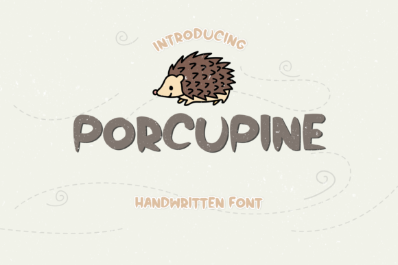 Porcupine Font: A Spiky Display Typeface for Bold Web Headers