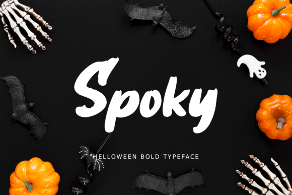 Spoky Font: Bold Halloween Typography for Makers