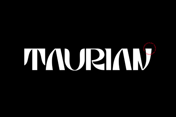 Taurian Font: Bold Display Type for Campaigns
