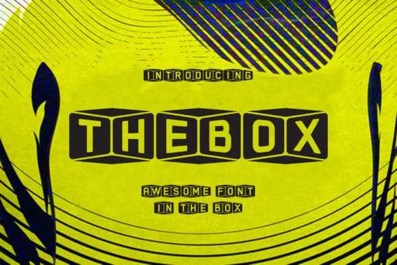 The Box Typeface for Bold Editorial Design