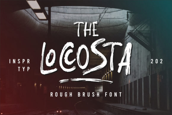 The Loccosta: A Bold Display Font for Creators